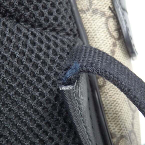 GUCCI Black Leather Backpack - Picture 3 of 6